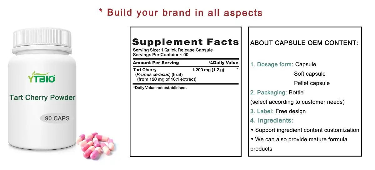 Tart Cherry Powder Bulk Tart Cherry Powder Bulk