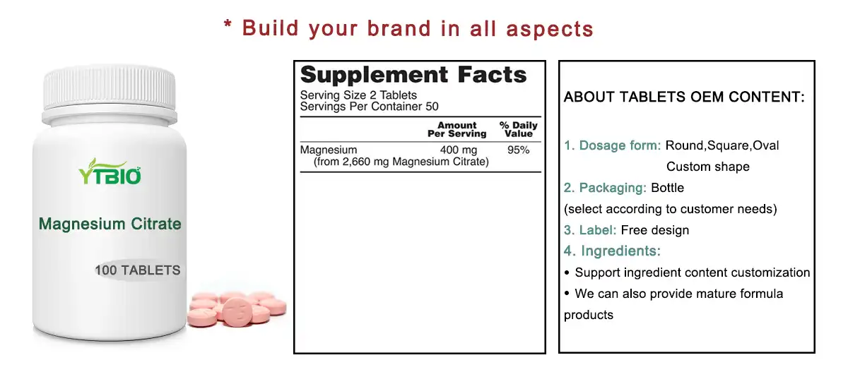 Bulk magnesium citrate powder Bulk magnesium citrate powder