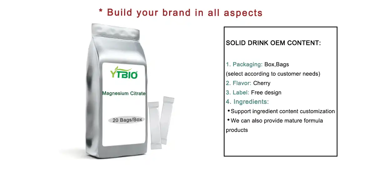 Bulk magnesium citrate powder Bulk magnesium citrate powder