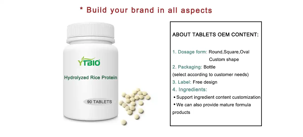 Hydrolyzed Rice Protein Powder Hydrolyzed Rice Protein Powder