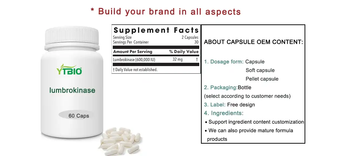 lumbrokinase Powder lumbrokinase Powder