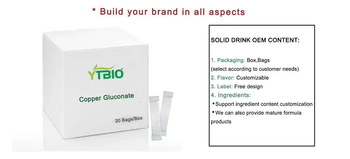 Copper Gluconate Powder Copper Gluconate Powder