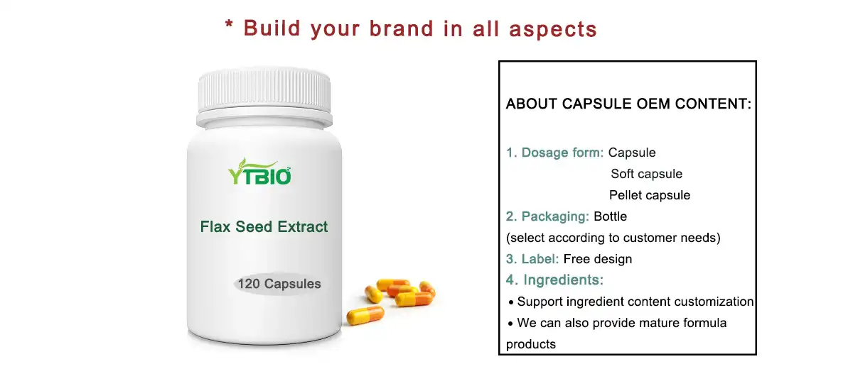 Flax Seed Extract Powder Flax Seed Extract Powder