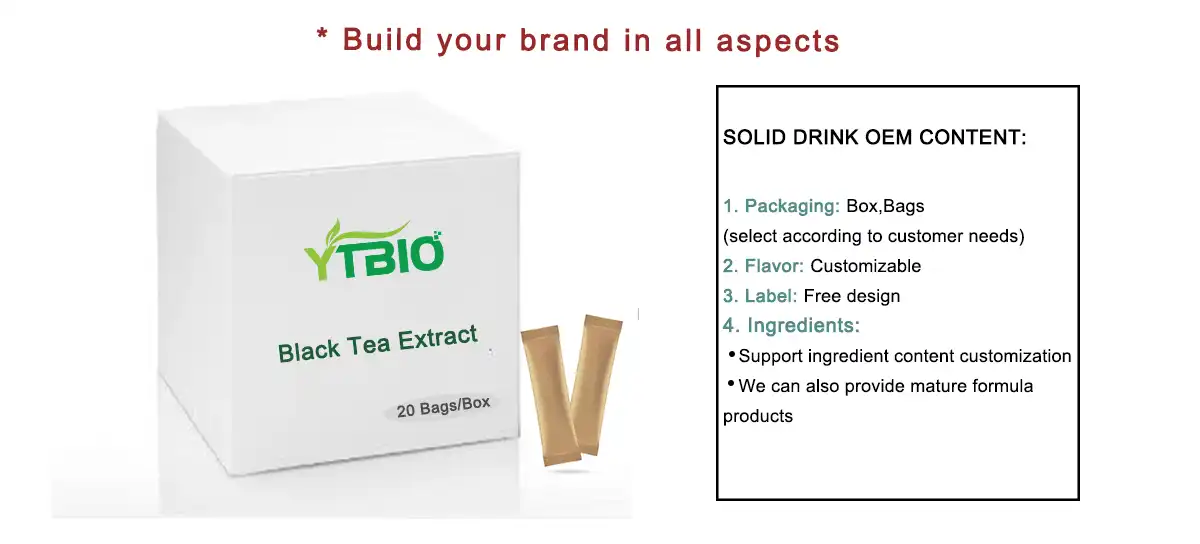 Instant Black Tea Extract Powder Instant Black Tea Extract Powder
