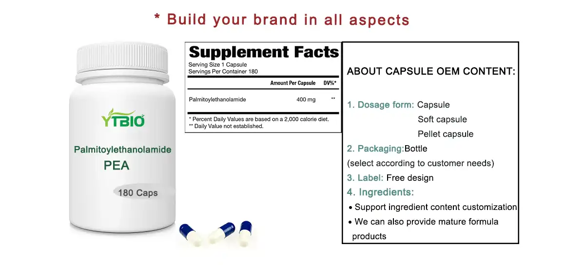 Palmitoylethanolamide PEA powder Palmitoylethanolamide PEA powder