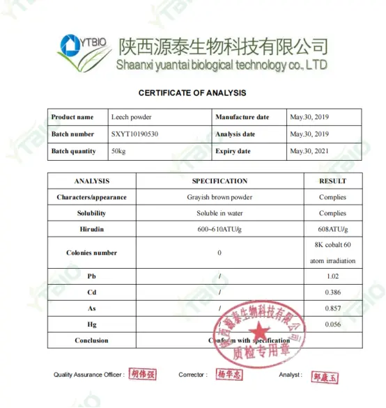 Leech Extract Leech Extract