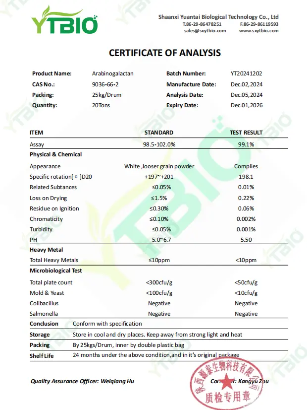 Arabinogalactan Powder
