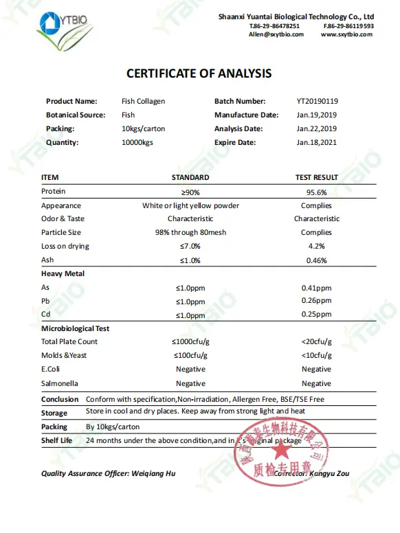 Bulk Fish collagen Powder