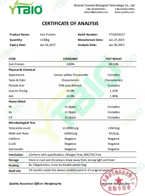 Zein Powder Zein Powder