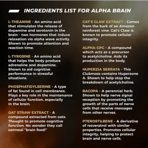 supplement fact supplement fact
