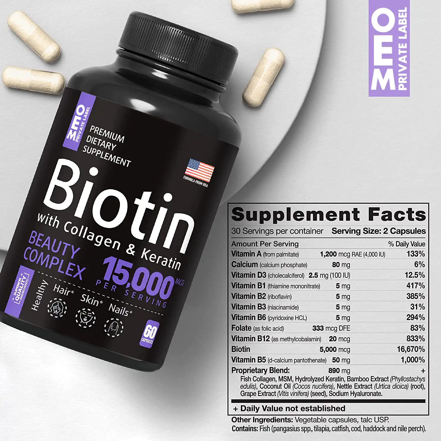 Biotin Capsules Biotin Capsules