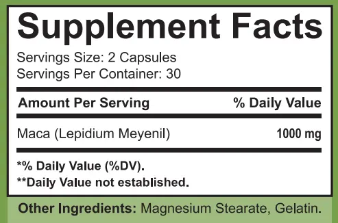 Maca Capsules Maca Capsules