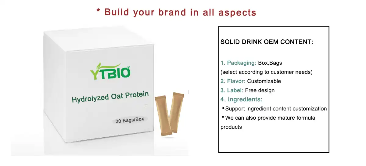 Hydrolyzed Oat Protein Hydrolyzed Oat Protein