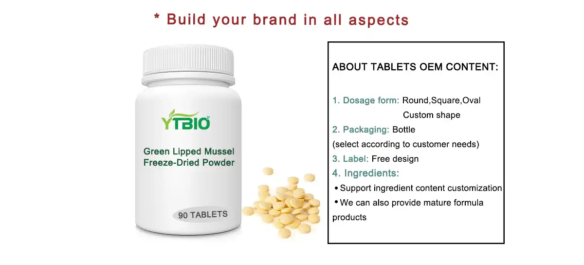 Green Lipped Mussel Freeze-Dried Powder Green Lipped Mussel Freeze-Dried Powder