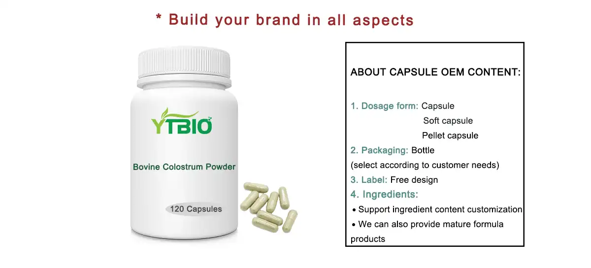 Pure Bovine Colostrum Powder Pure Bovine Colostrum Powder