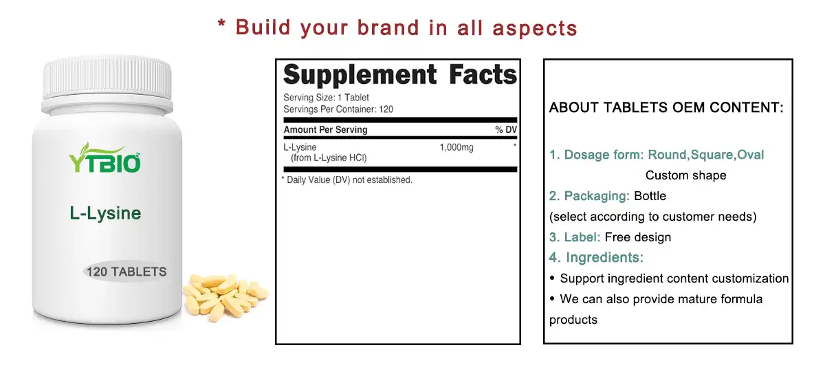 Pure L-Lysine Powder