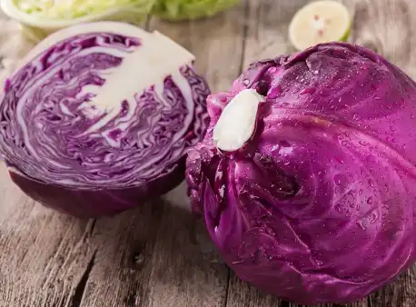 Purple cabbage powder