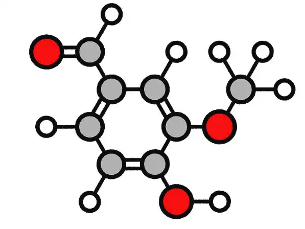 Vanillin powder