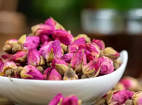 Freeze-Dried Rose Flower Powder