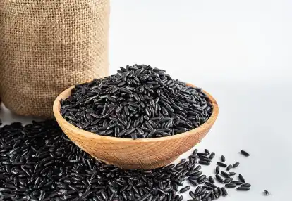 Black rice protein powder