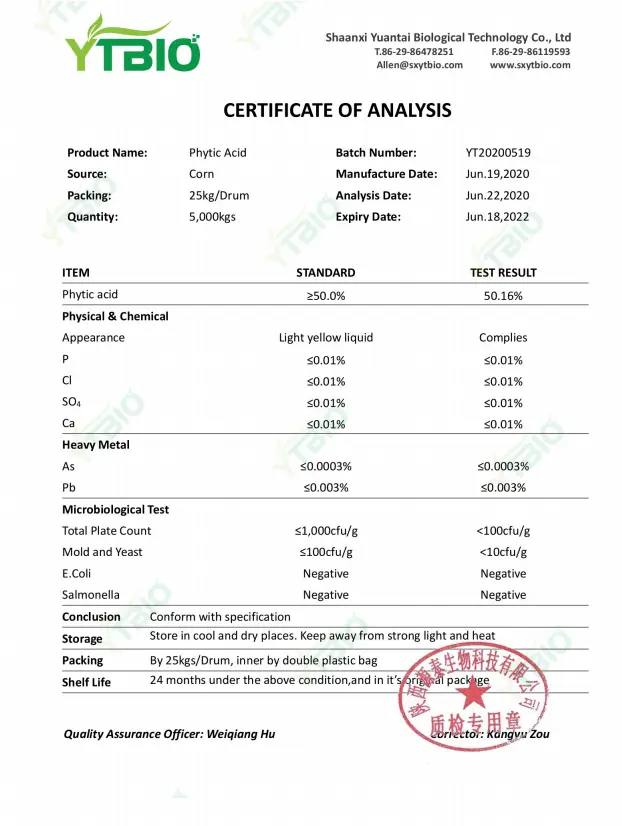 IP6 Phytic Acid IP6 Phytic Acid
