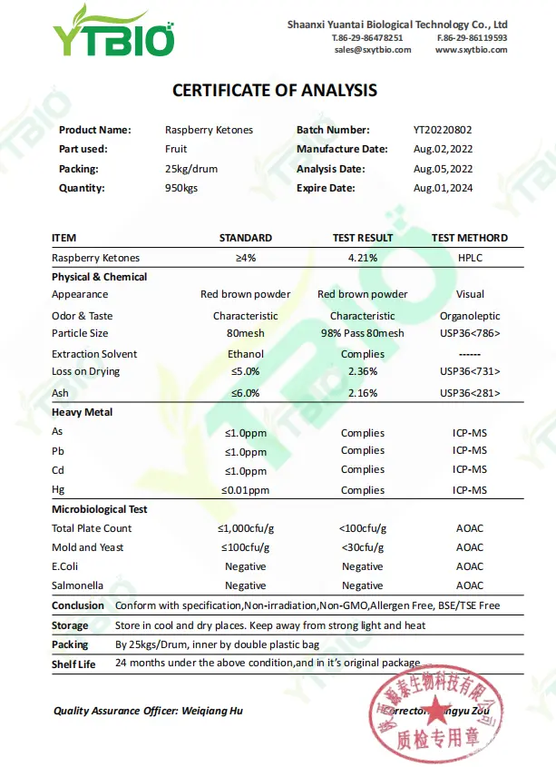 Raspberry Ketone Bulk Raspberry Ketone Bulk