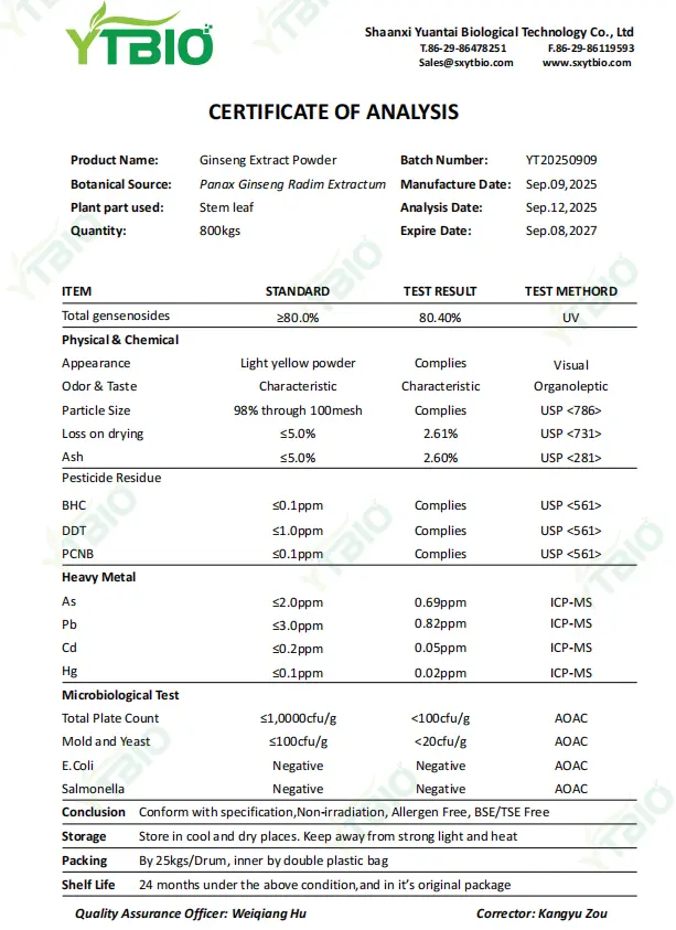 Pure Ginseng Extract Pure Ginseng Extract