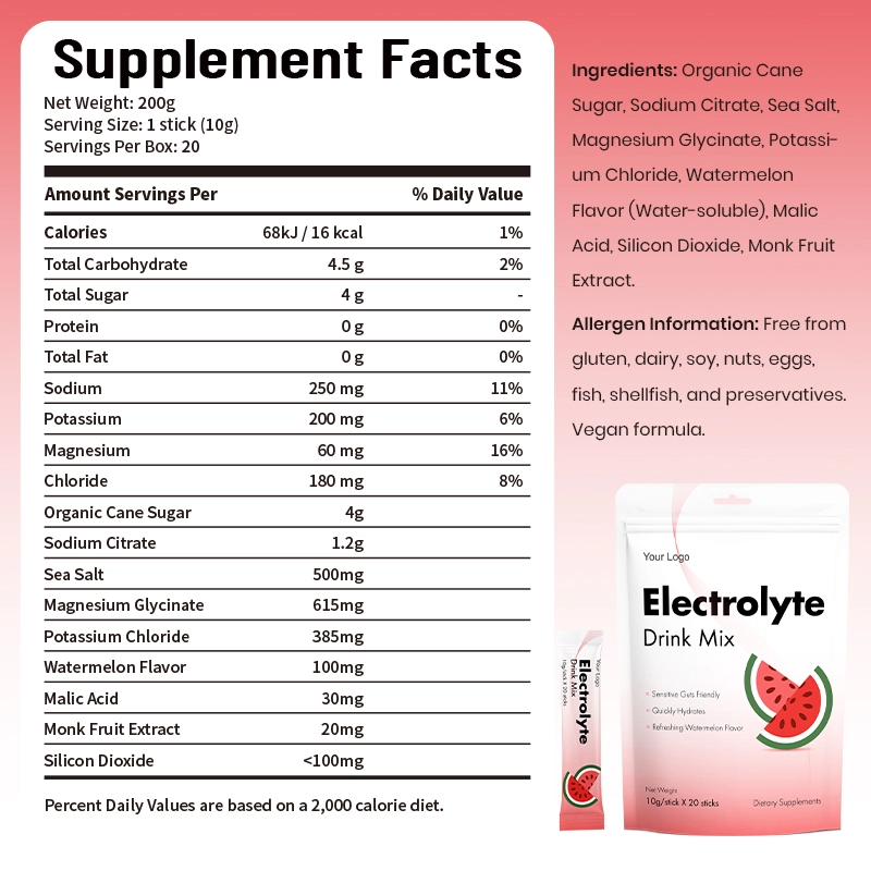 Blueberry Electrolyte Drink