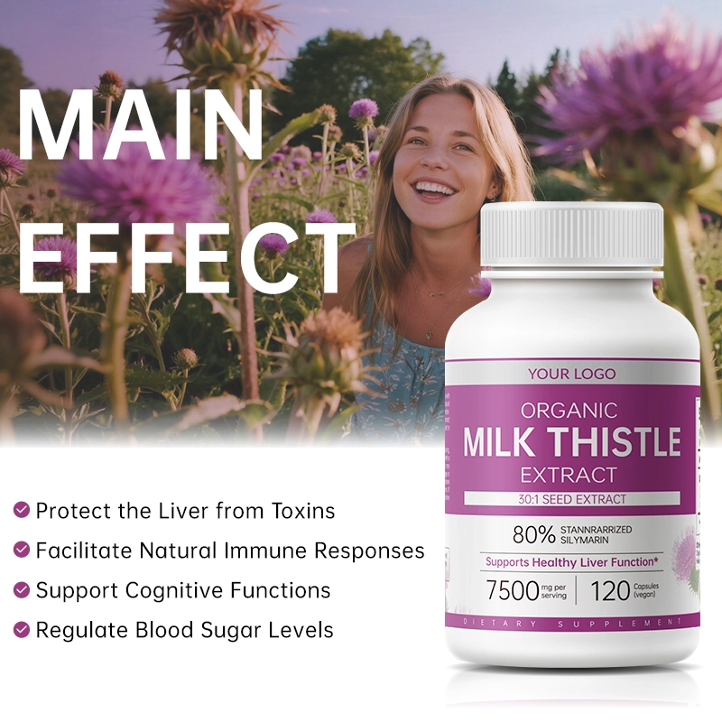 Milk Thistle capsules