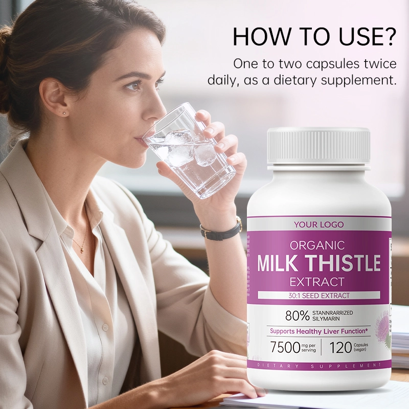 Milk Thistle capsules
