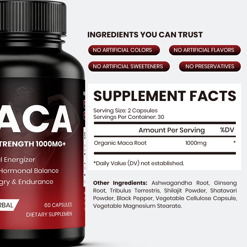 Maca capsules Maca capsules