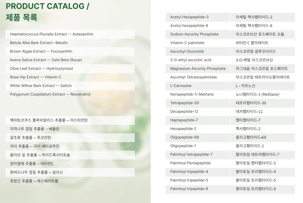 Exhibition Product Catalog