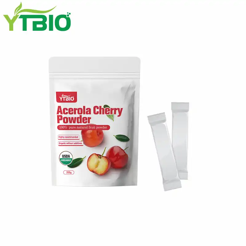 Kial acerolaj ĉerizoj taŭgas por krei trinkaĵojn kun vitamino C-pulvoro?