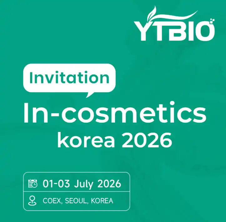 YTBIO:In-cosmetics Korea 2026 Exhibitor | Meet Us at Booth D-H52