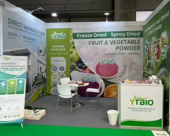 YTBIO Successfully Concludes Vitafoods Europe 2026!